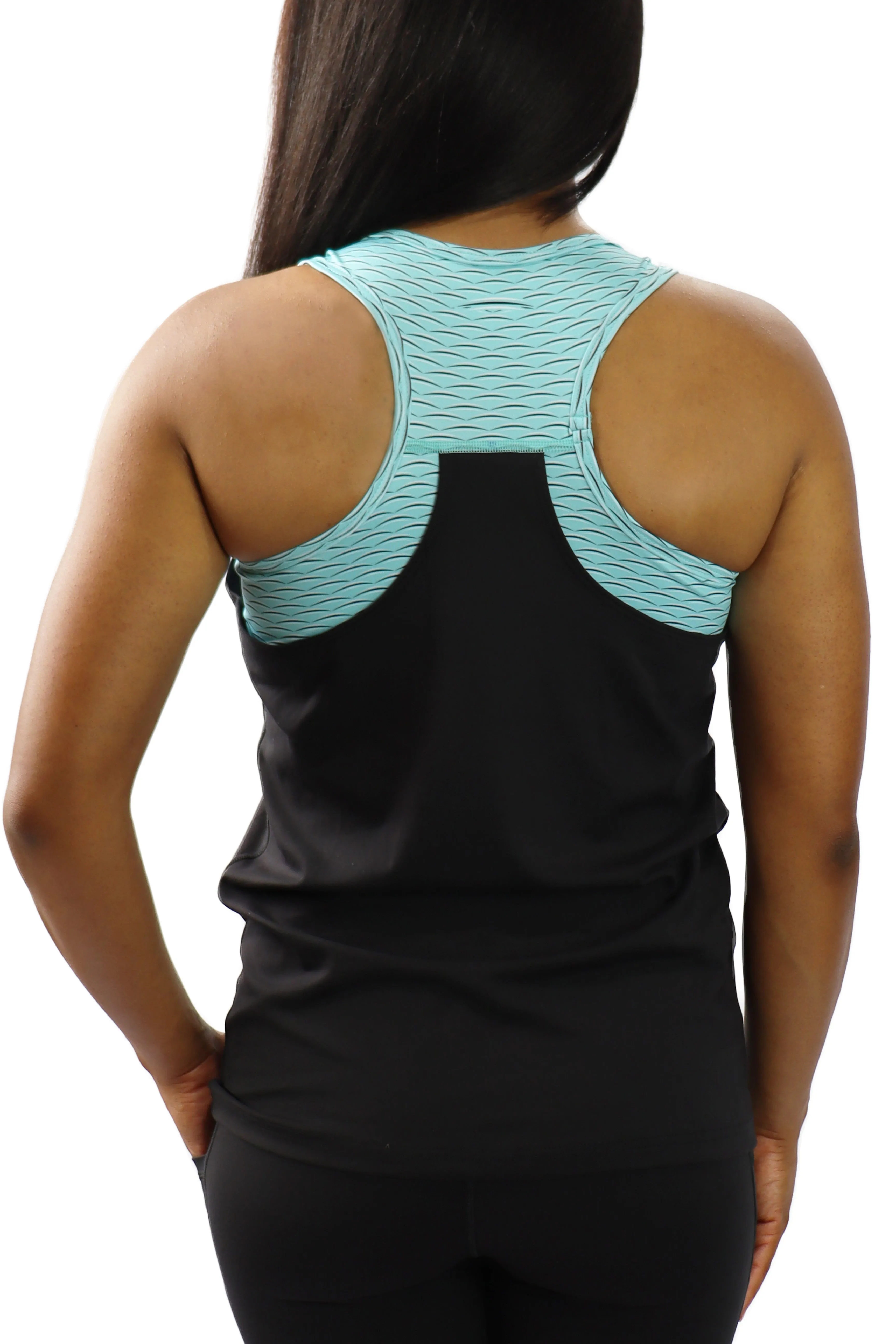5005 - The Just Right "On The Go" Tank/ Black - FINAL SALE