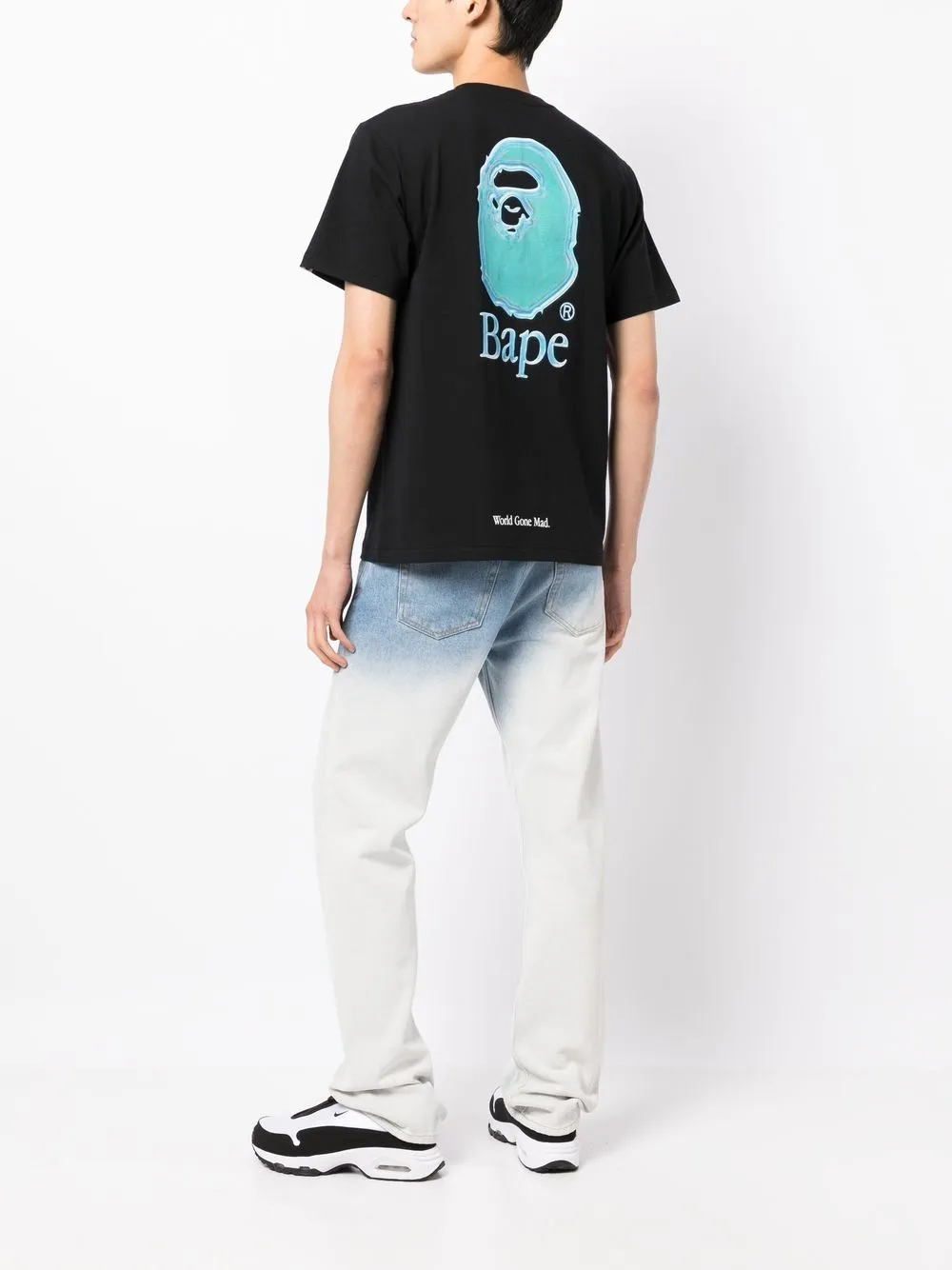 A BATHING APE® graphic-print short-sleeve T-shirt