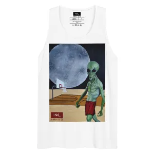 Alien Hoops Tank Top | Cosmic Street Ballin'
