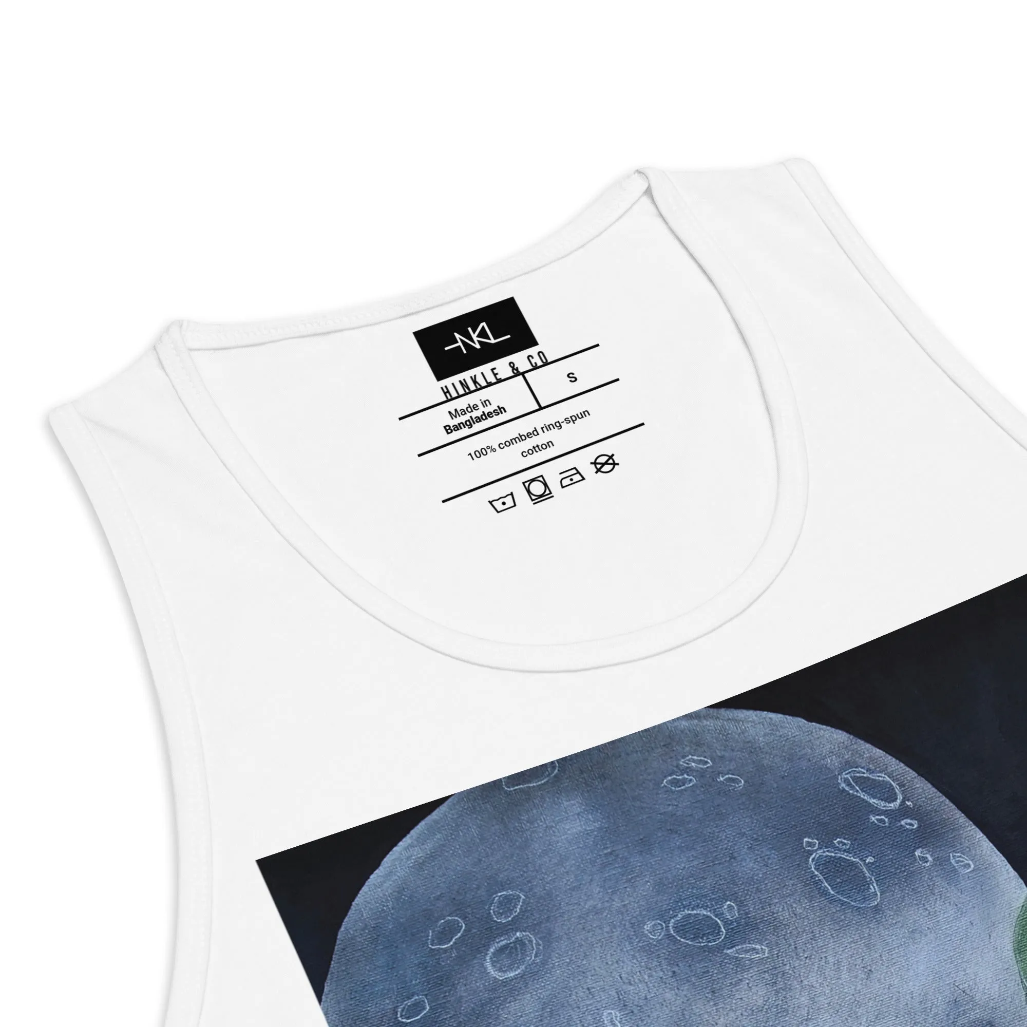 Alien Hoops Tank Top | Cosmic Street Ballin'