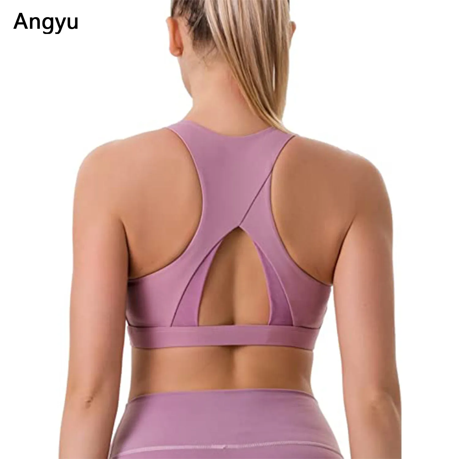 Angyu High Impact Large Bust Padded Sports Bra
