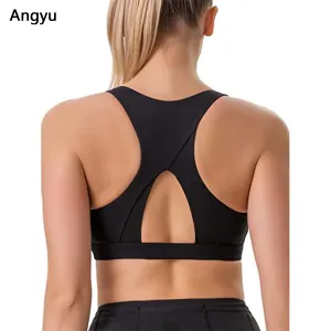 Angyu High Impact Large Bust Padded Sports Bra