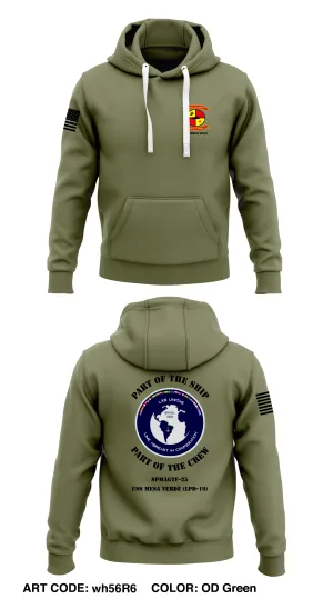 Anti-Tank Training Company - 3/25 WPNS  Core Men's Hooded Performance Sweatshirt - wh56R6