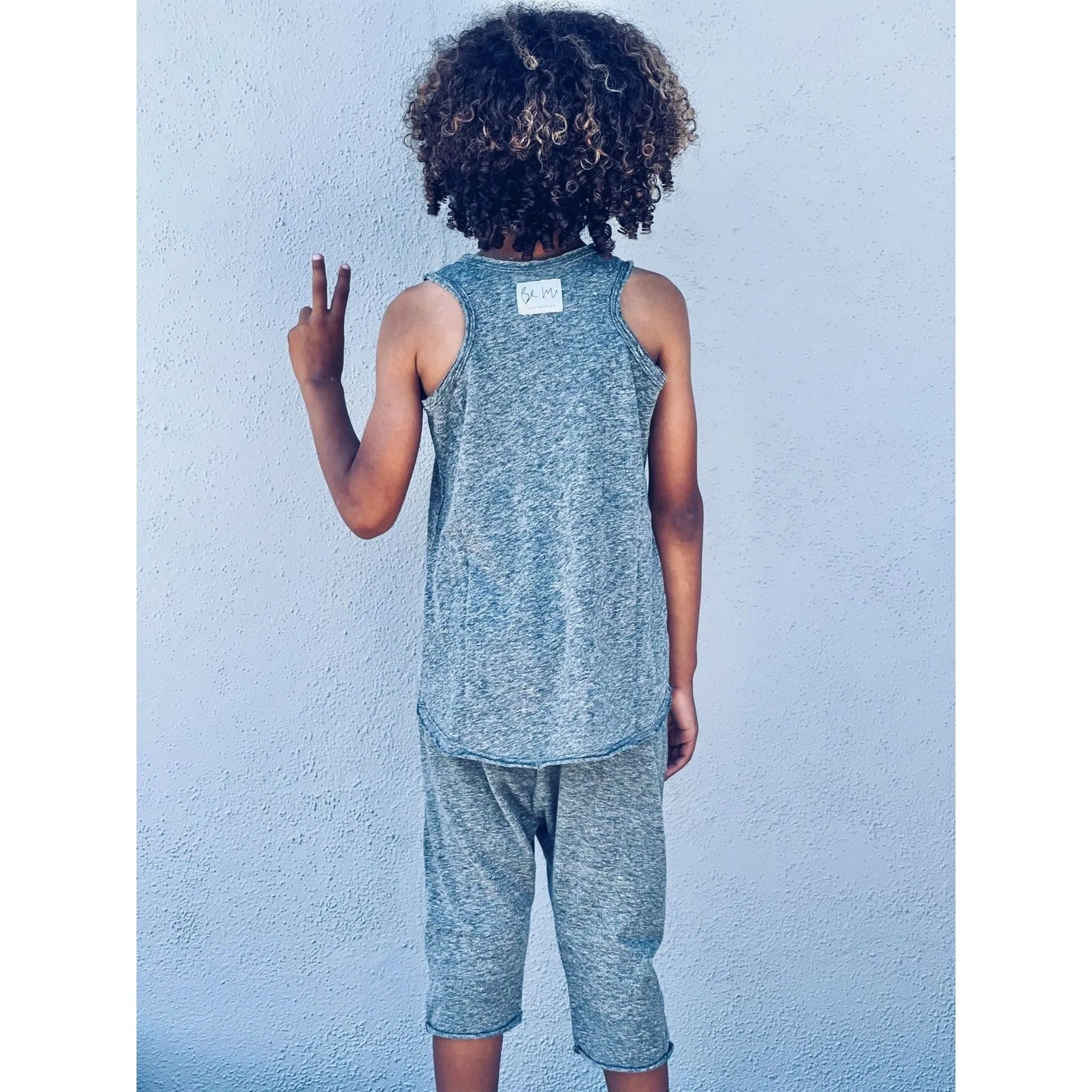 Asher Tank Heather Grey