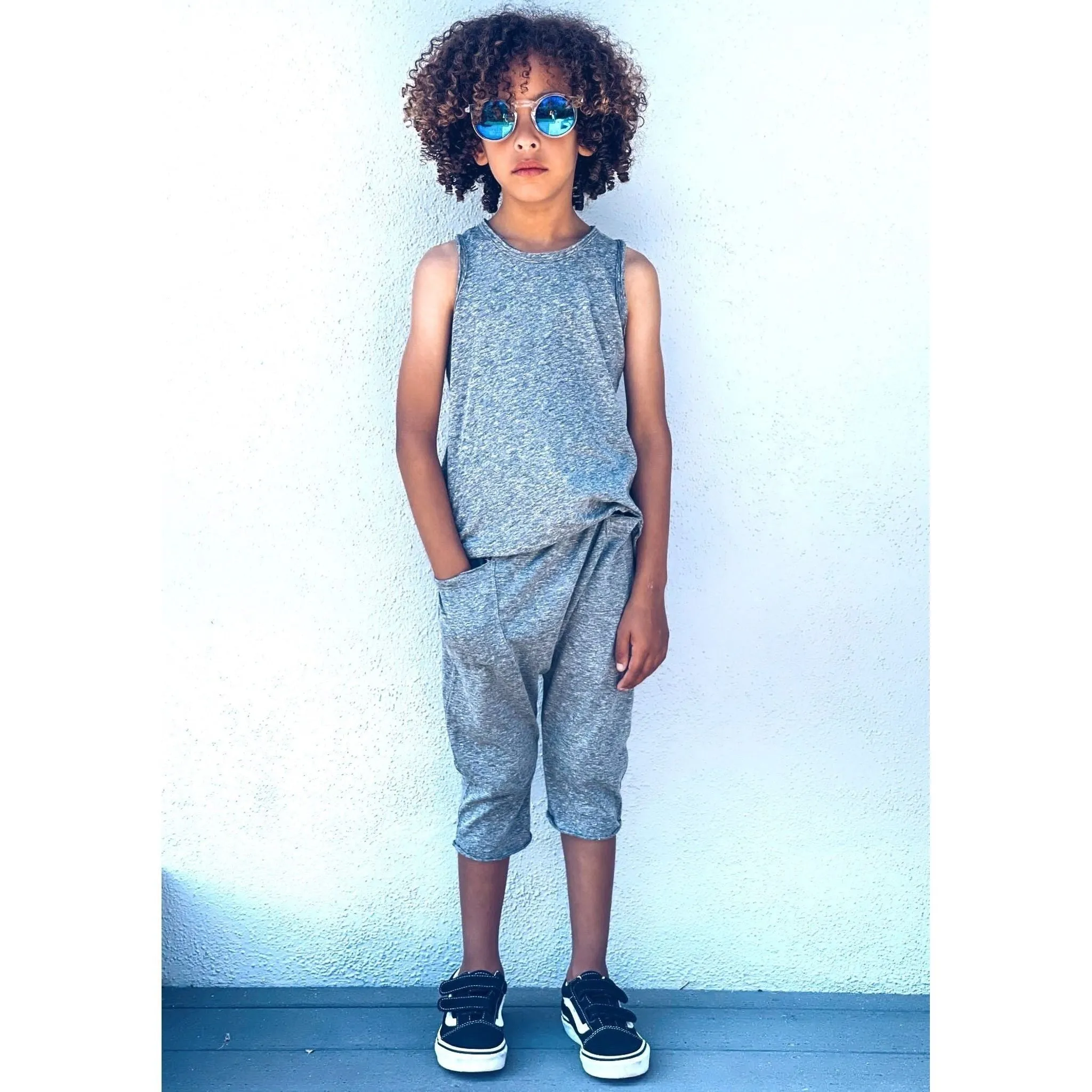 Asher Tank Heather Grey