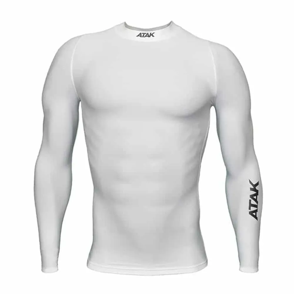 Atak Compression Top White Adults