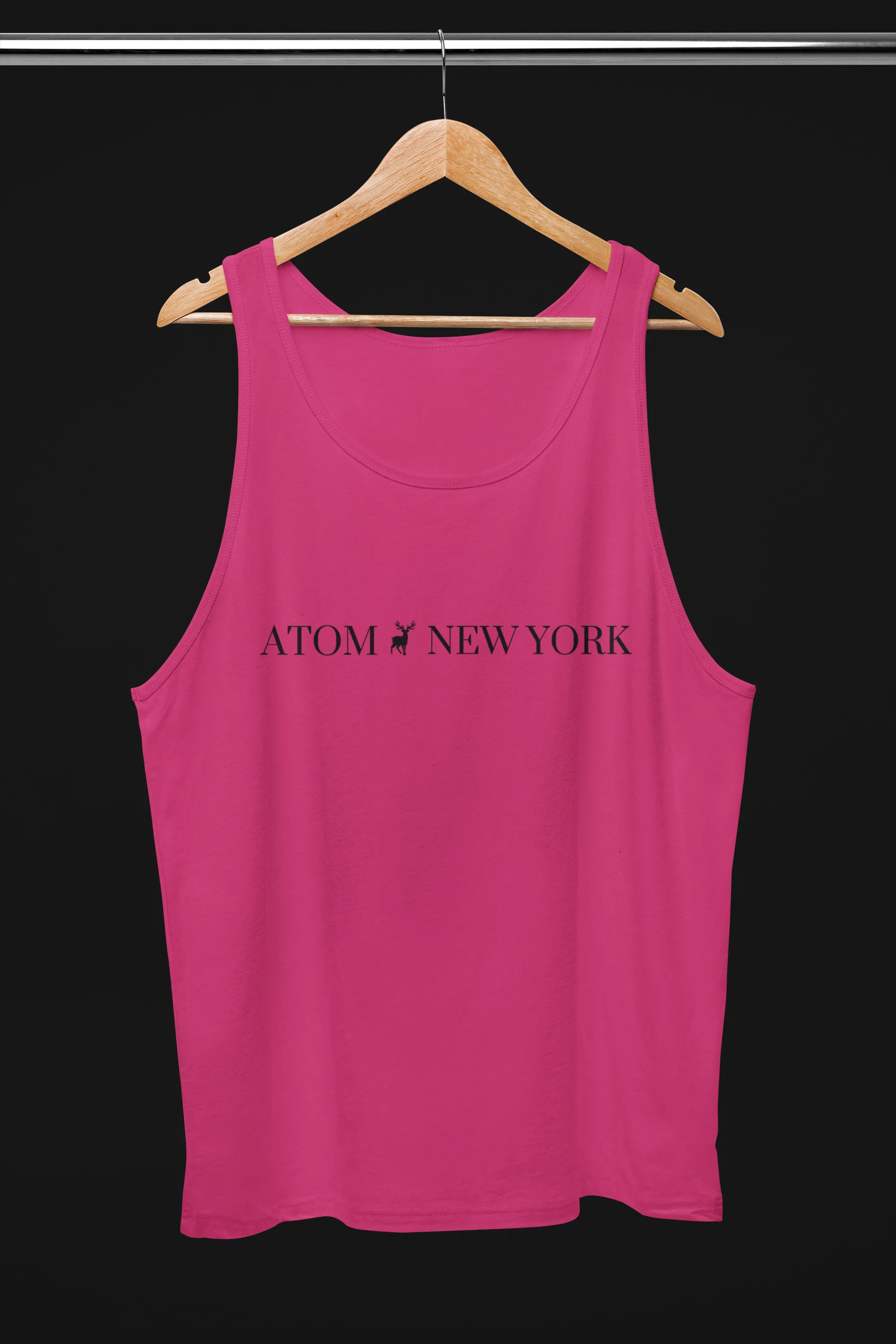 ATOM NEW YORK Signature Pink Tank Top For Women