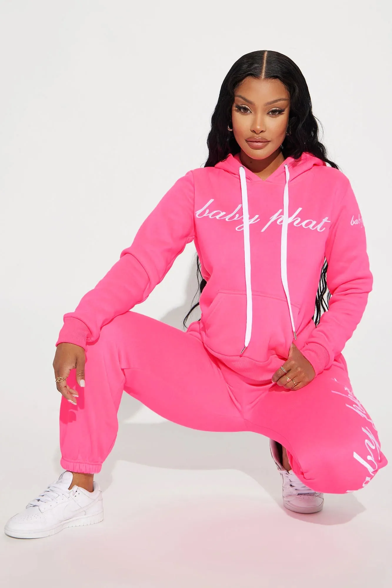 Baby Phat Hoodie - Neon Pink