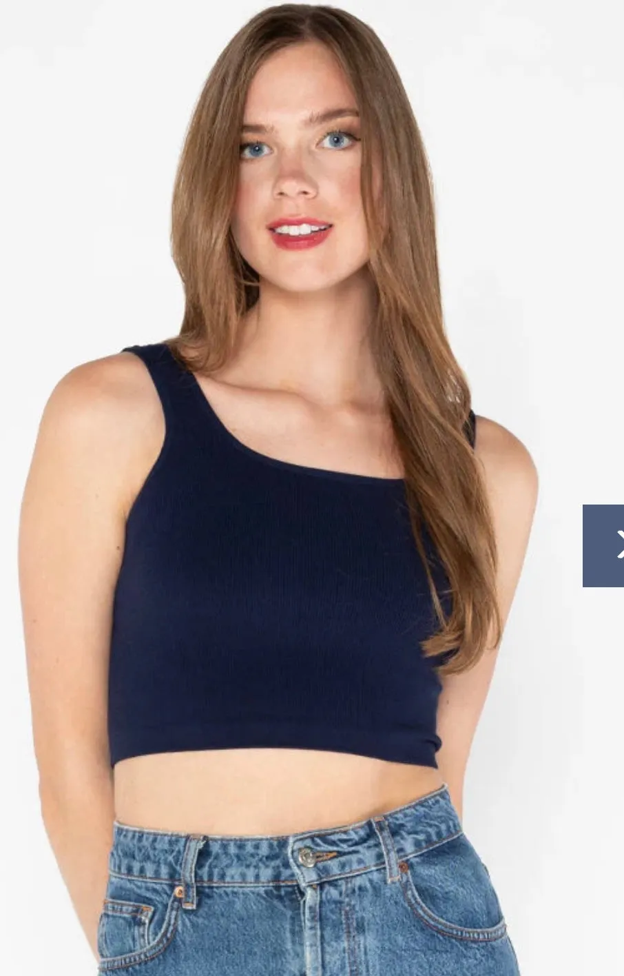 BAMBOO SQUARE NECK TANK