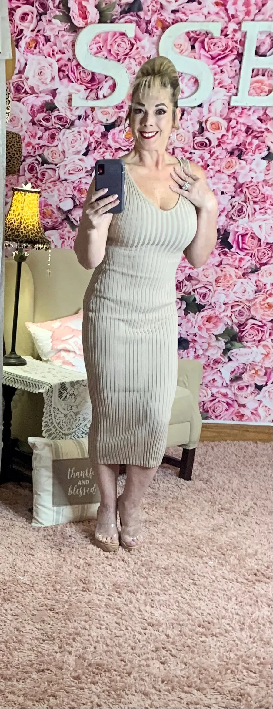 Be  Bold Ribbed Dress