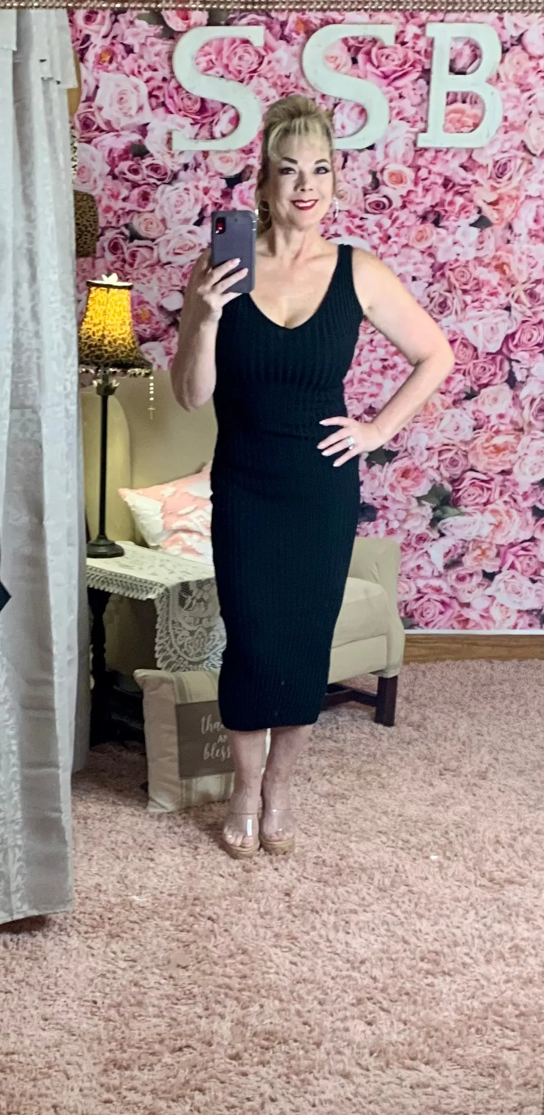 Be  Bold Ribbed Dress