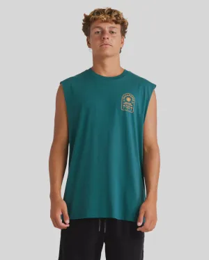 Billabong Portal Muscle REAL TEAL