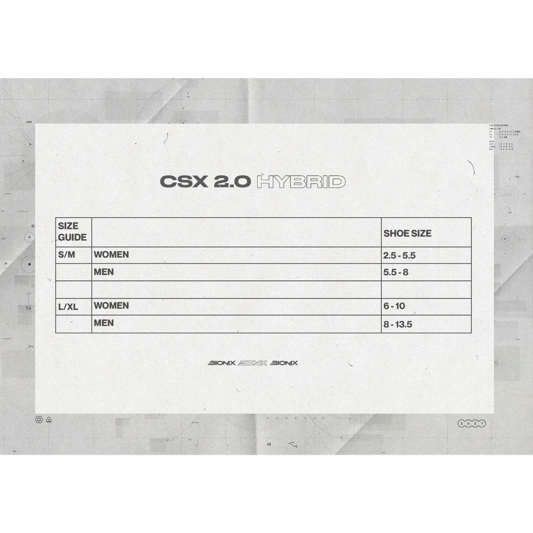 Bionix Compression Socks CSX 2.0 Hybrid Lapis