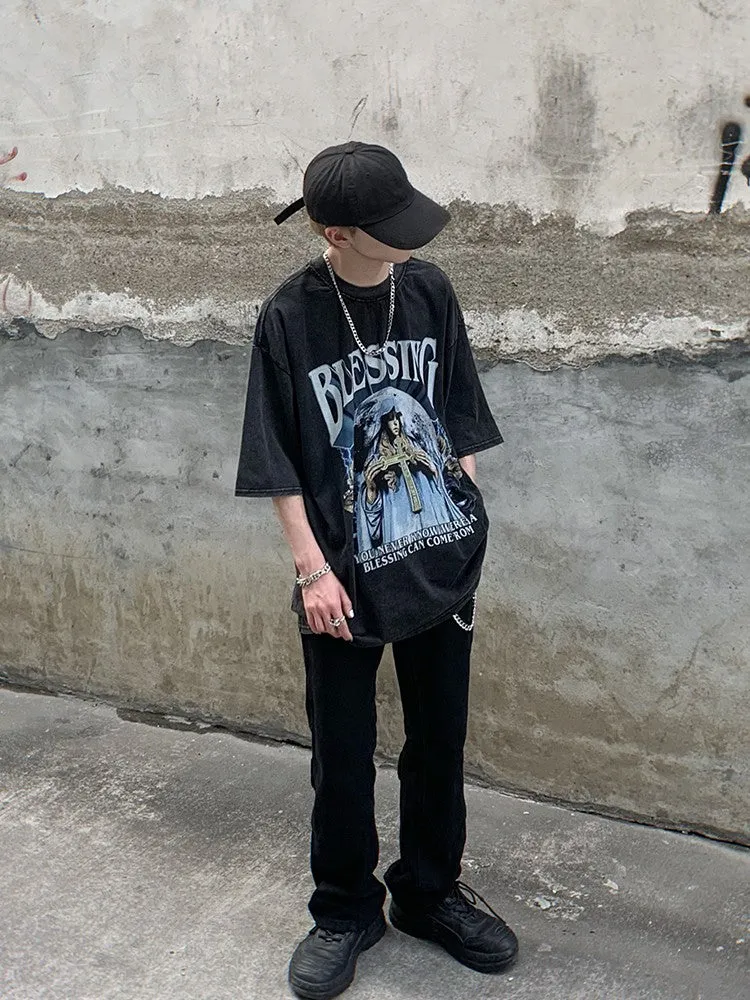 Blessing Washed Graphic T-Shirt