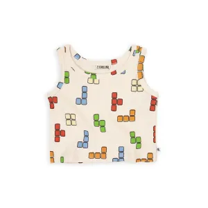Blox Loose Fit Waffle Tank Top