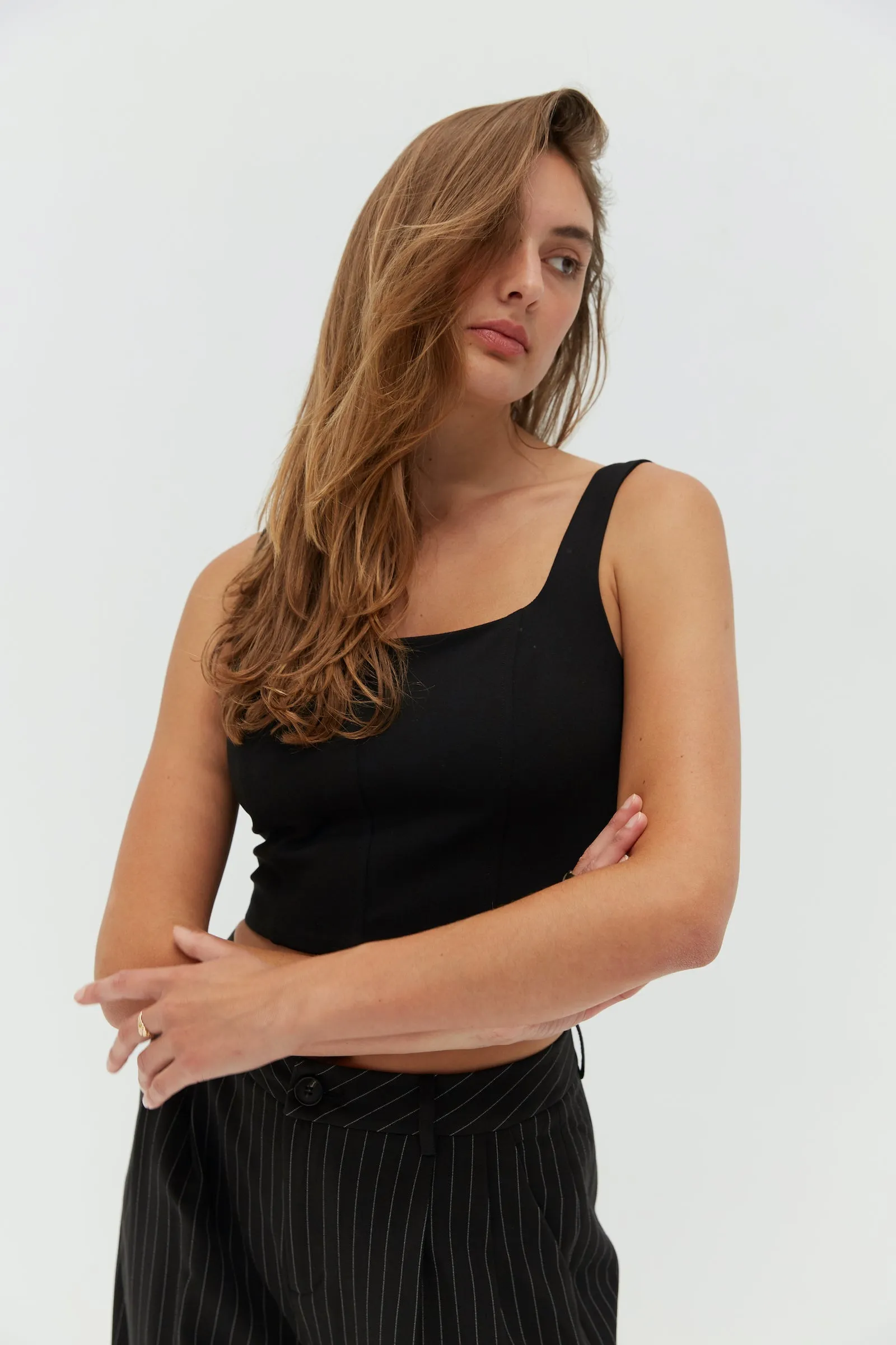 Bodice Top - Black