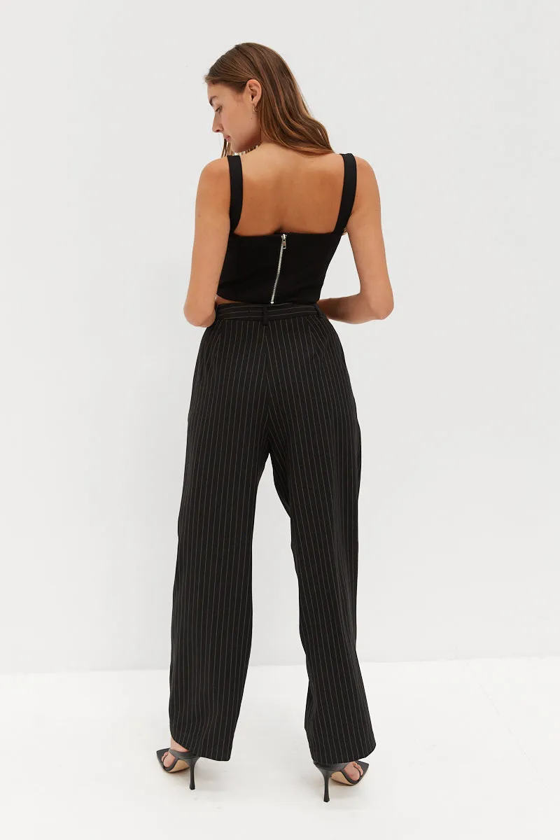 Bodice Top - Black