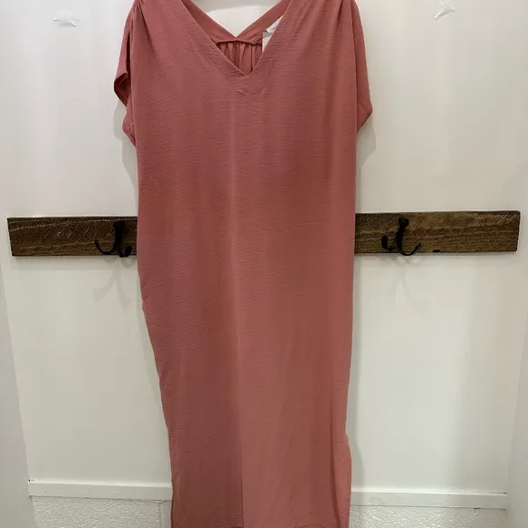 Boutique‎ - Luxe Maxi Dress Oversize Fit Dress  Blush Pink Size L, XL - …