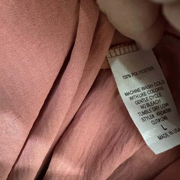Boutique‎ - Luxe Maxi Dress Oversize Fit Dress  Blush Pink Size L, XL - …
