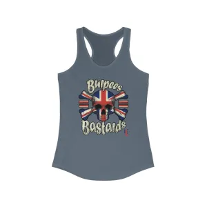 Burpees = Bastards - Womens Racerback Tank Tops