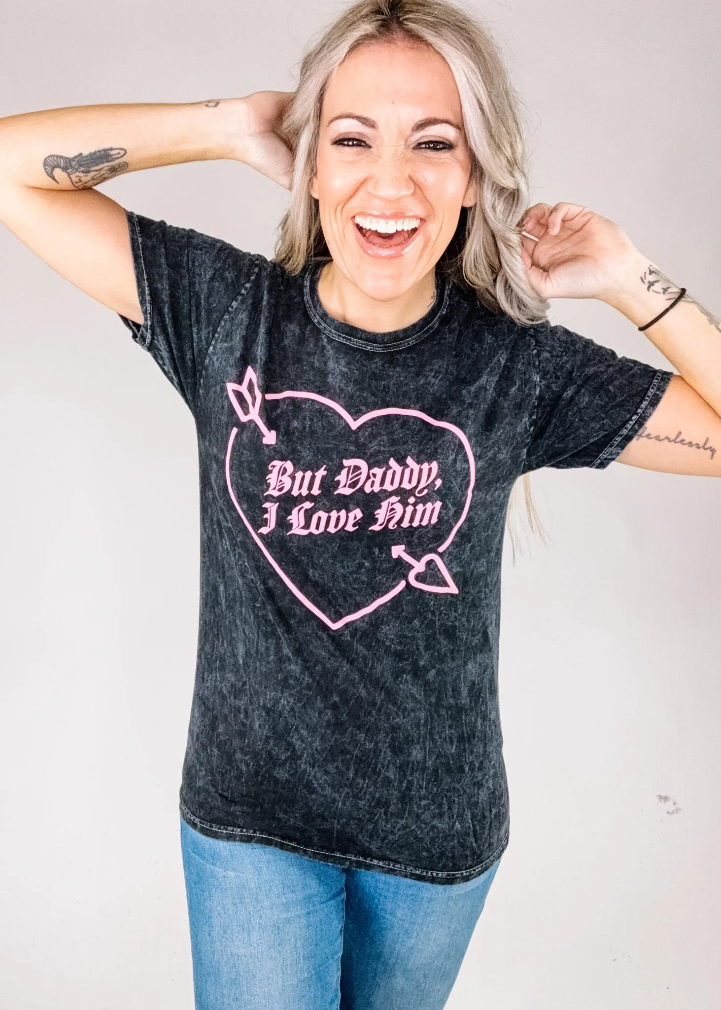 But Daddy I Love Him Graphic Tee