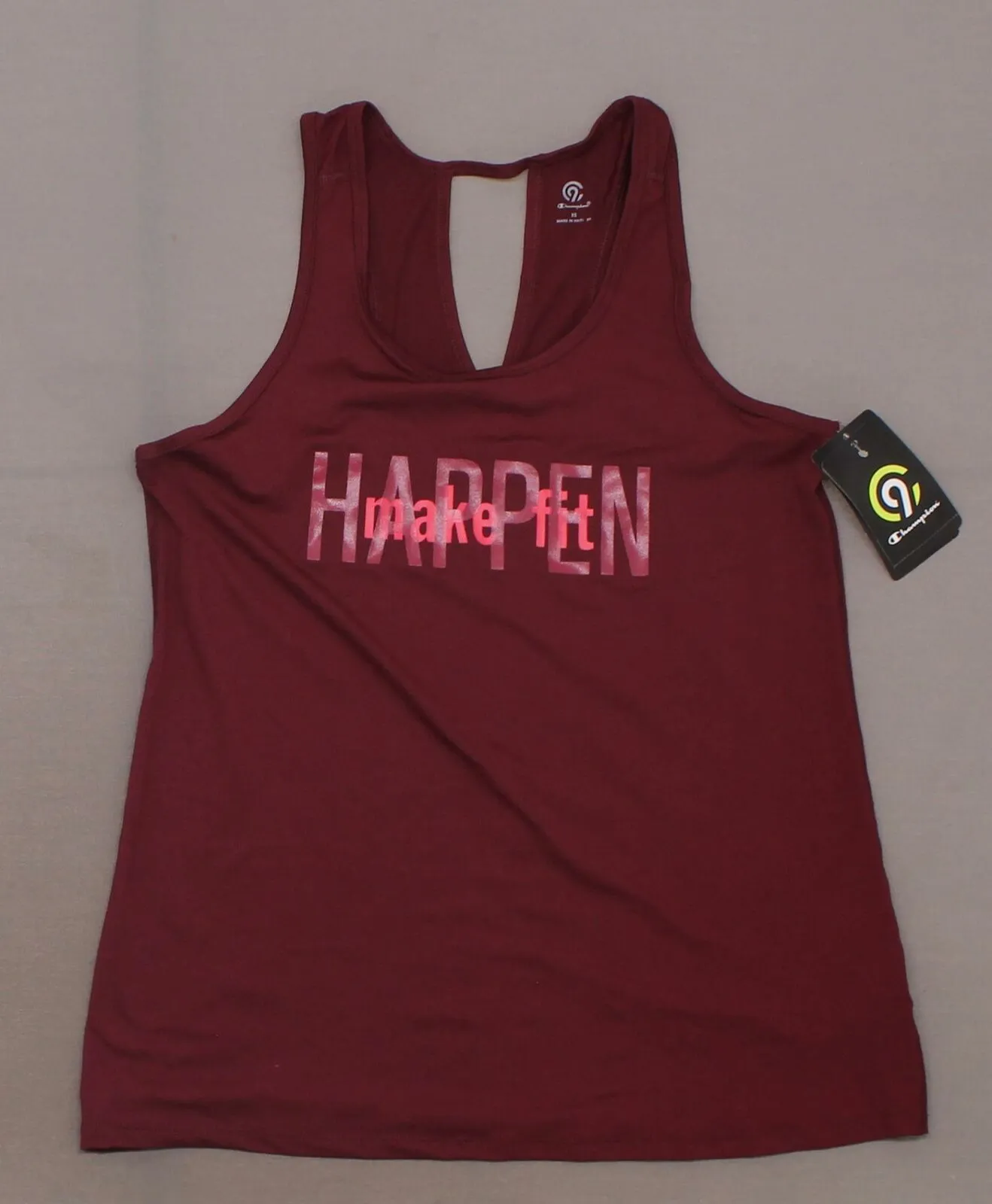 C9 Champion Women's Loose Fit Make Fit Happen Graphic Tank Top