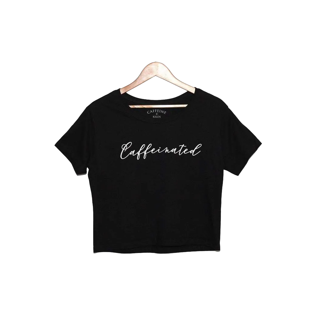 Caffeine & Kilos Caffeinated Loose Fit Crop