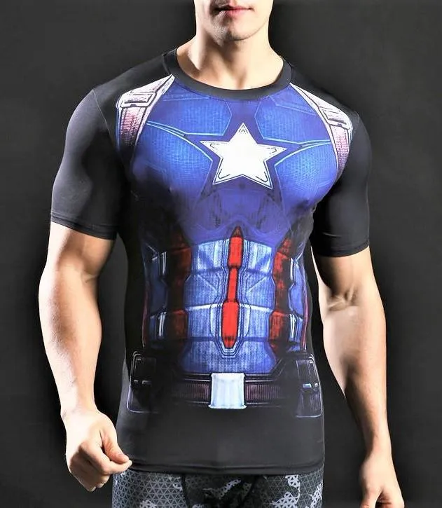 CAPTAIN AMERICA Gym T-Shirt
