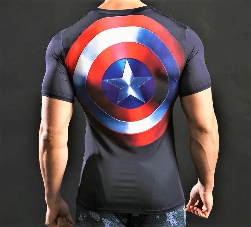 CAPTAIN AMERICA Gym T-Shirt