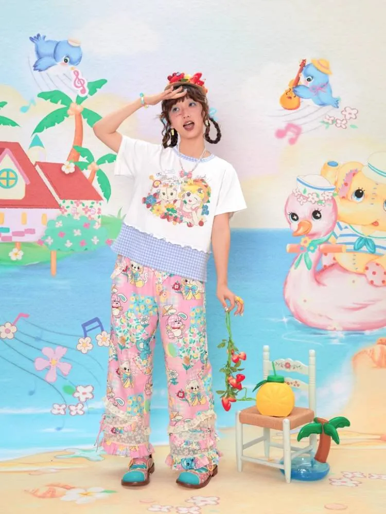 Cartoon Graphic T-Shirt