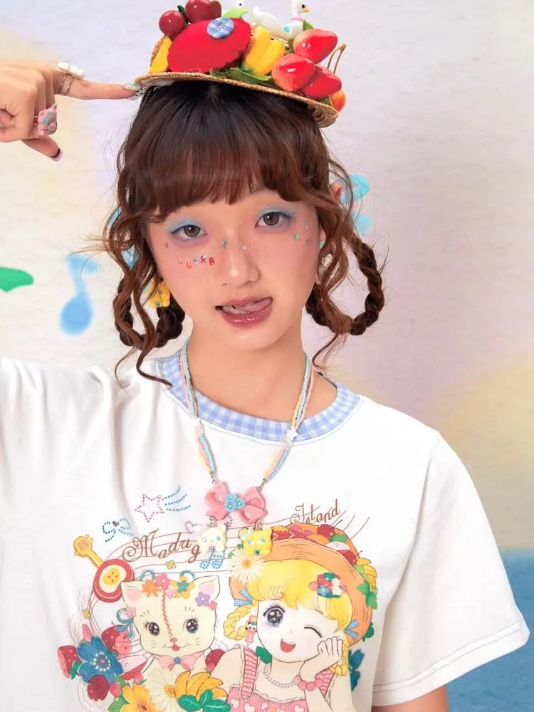 Cartoon Graphic T-Shirt