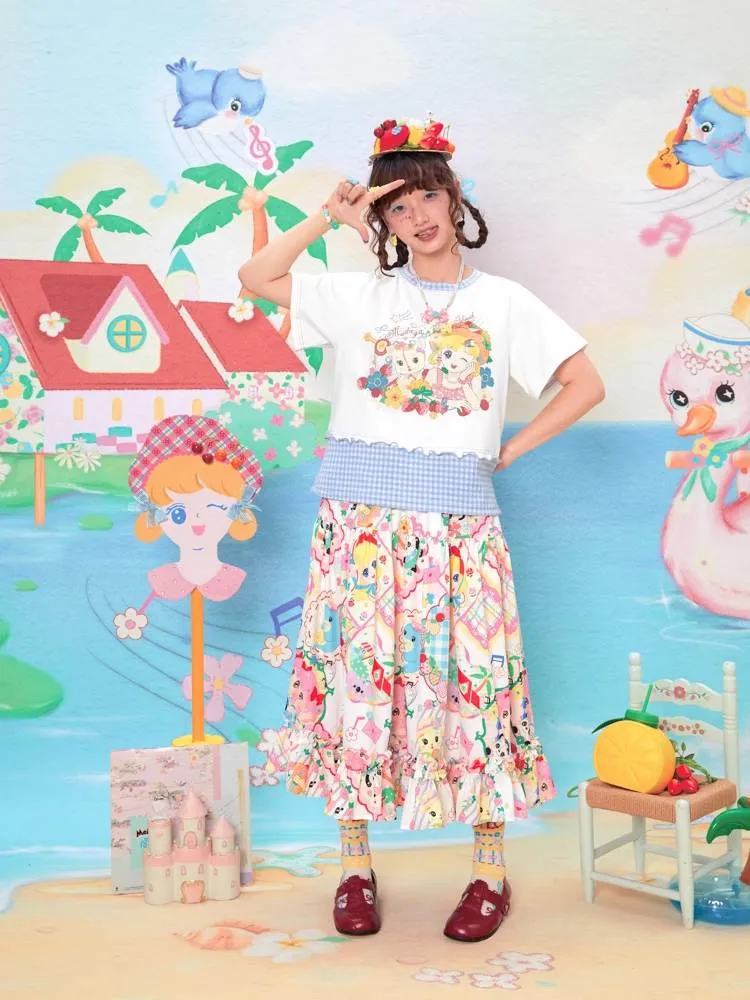 Cartoon Graphic T-Shirt