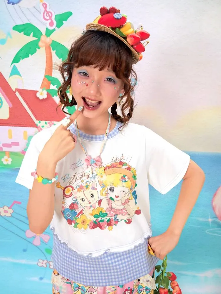 Cartoon Graphic T-Shirt