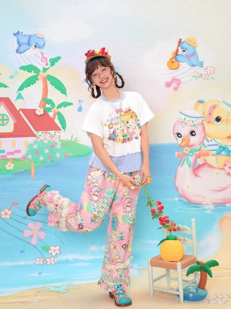 Cartoon Graphic T-Shirt