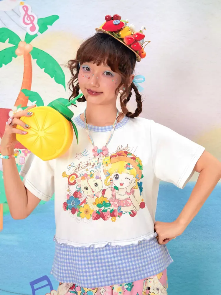 Cartoon Graphic T-Shirt