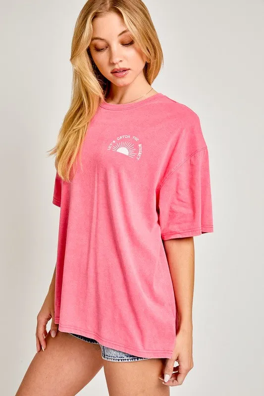 Catch The Sunset Graphic Tshirt