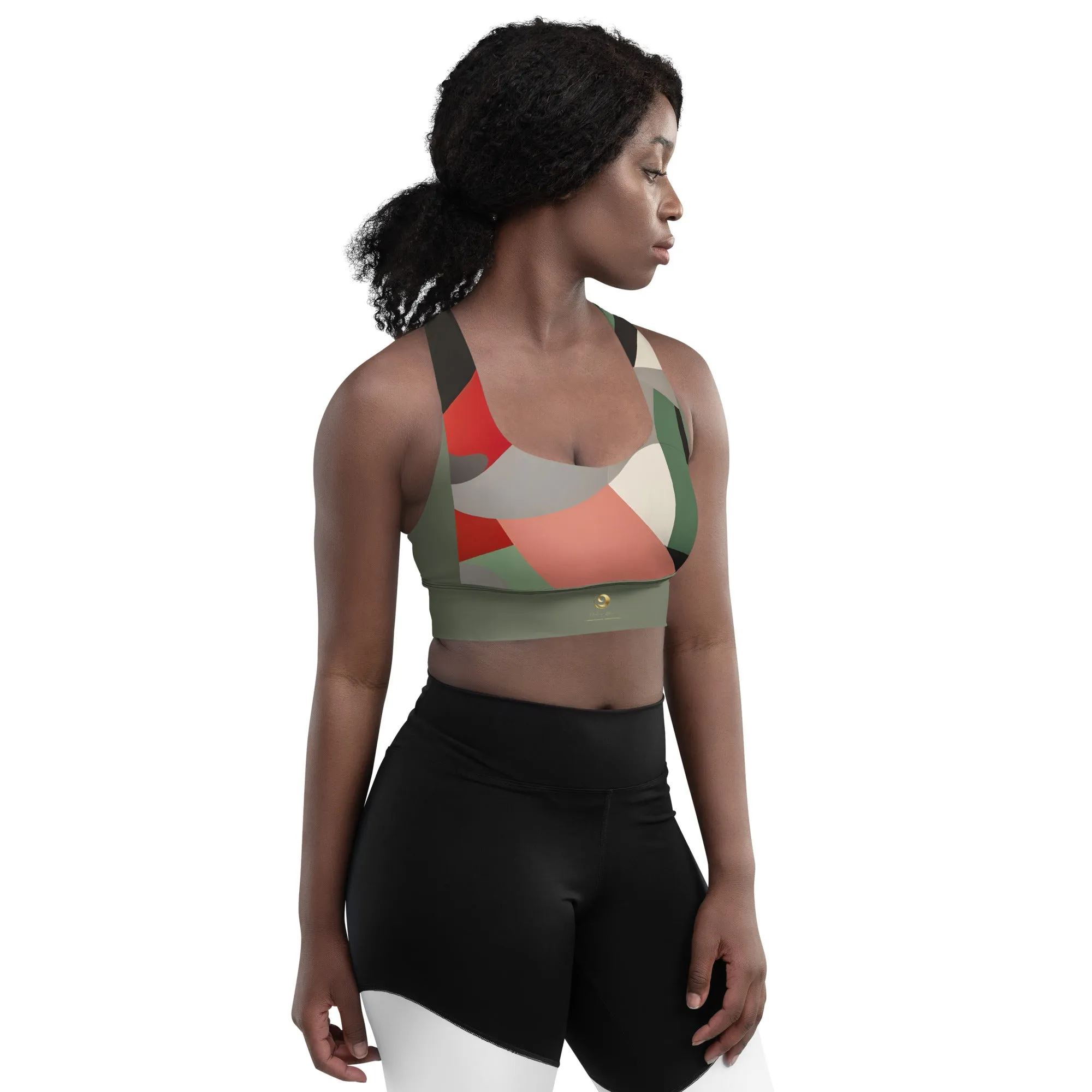 Chaitanya Abara Elite Fitness Longline Sports Bra