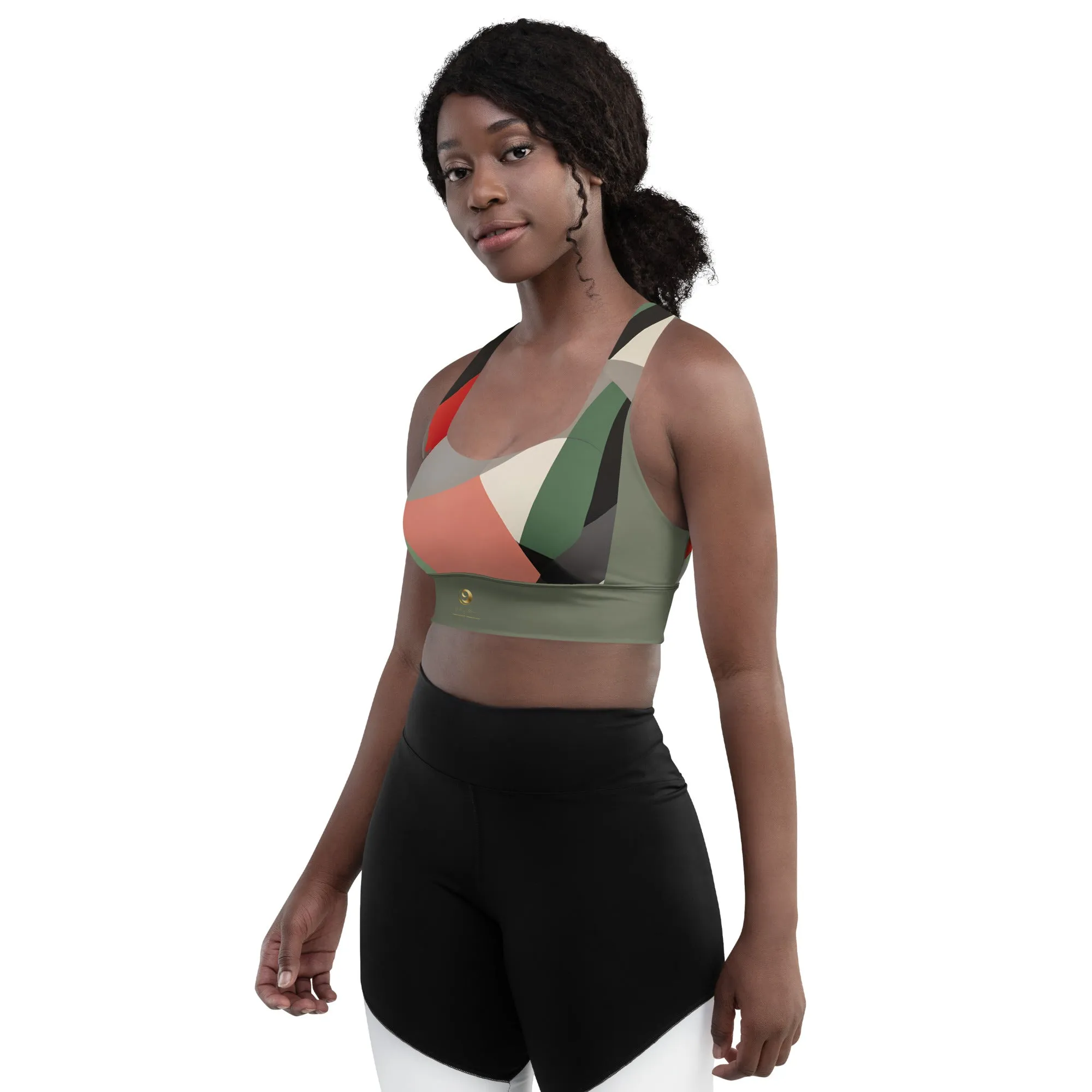 Chaitanya Abara Elite Fitness Longline Sports Bra