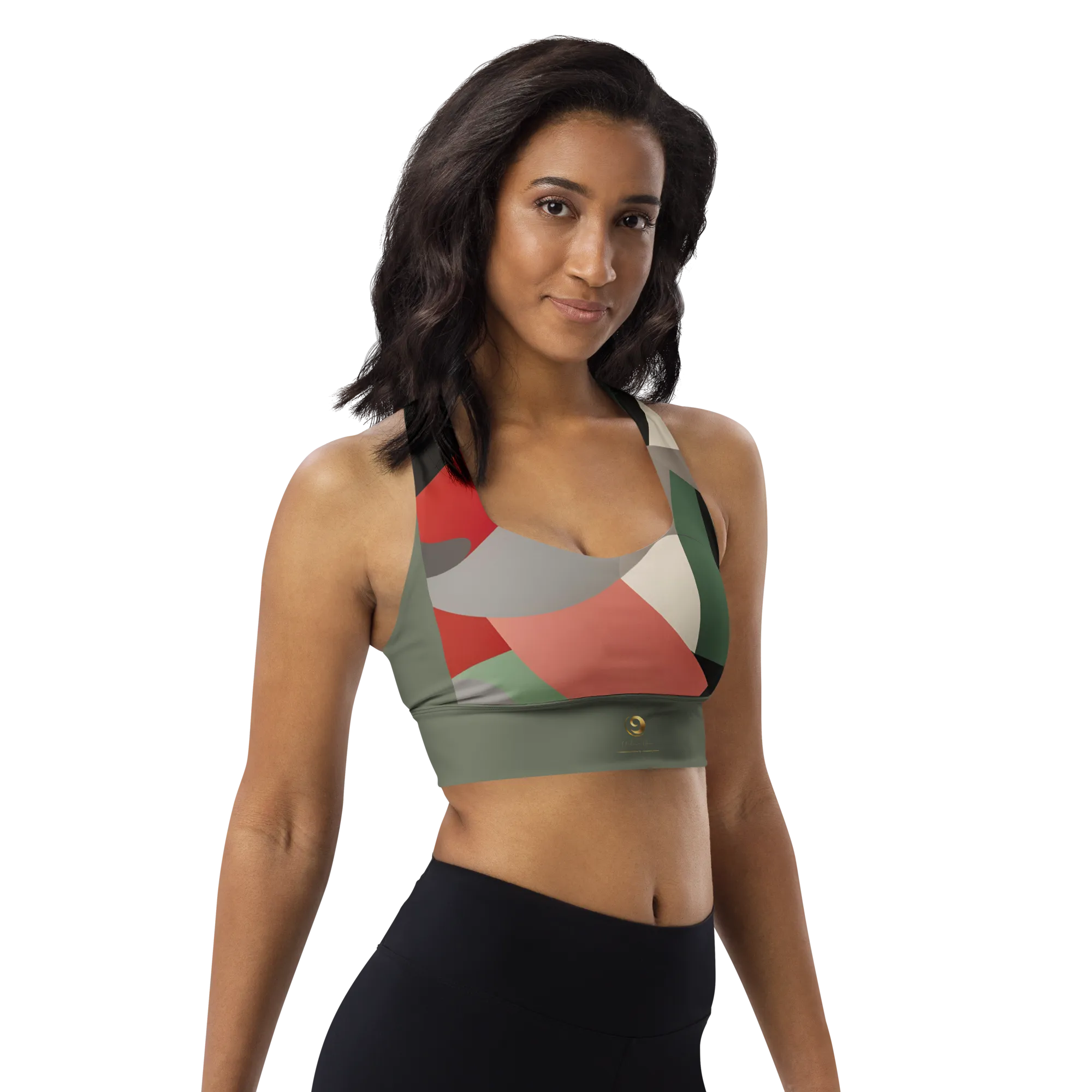Chaitanya Abara Elite Fitness Longline Sports Bra