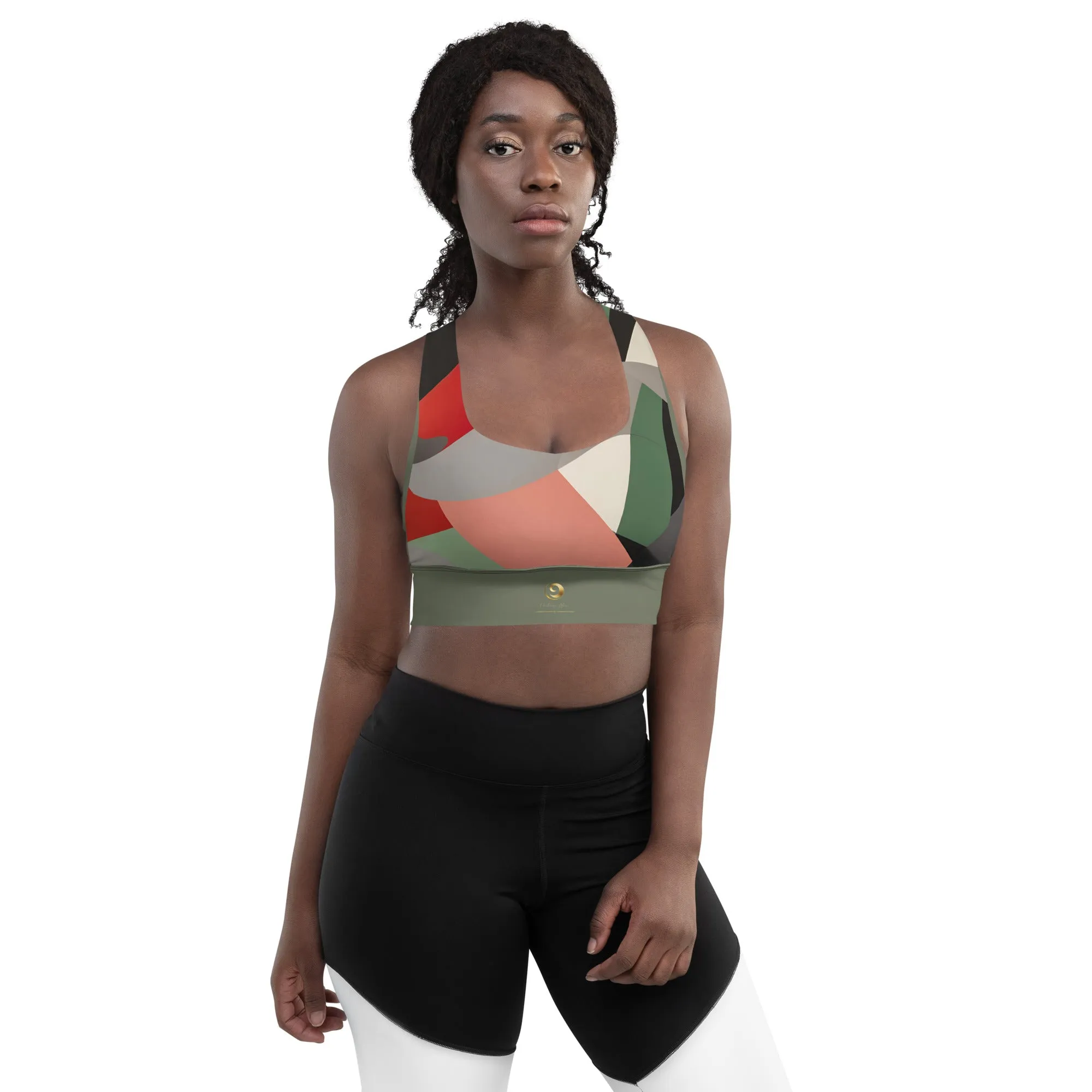 Chaitanya Abara Elite Fitness Longline Sports Bra