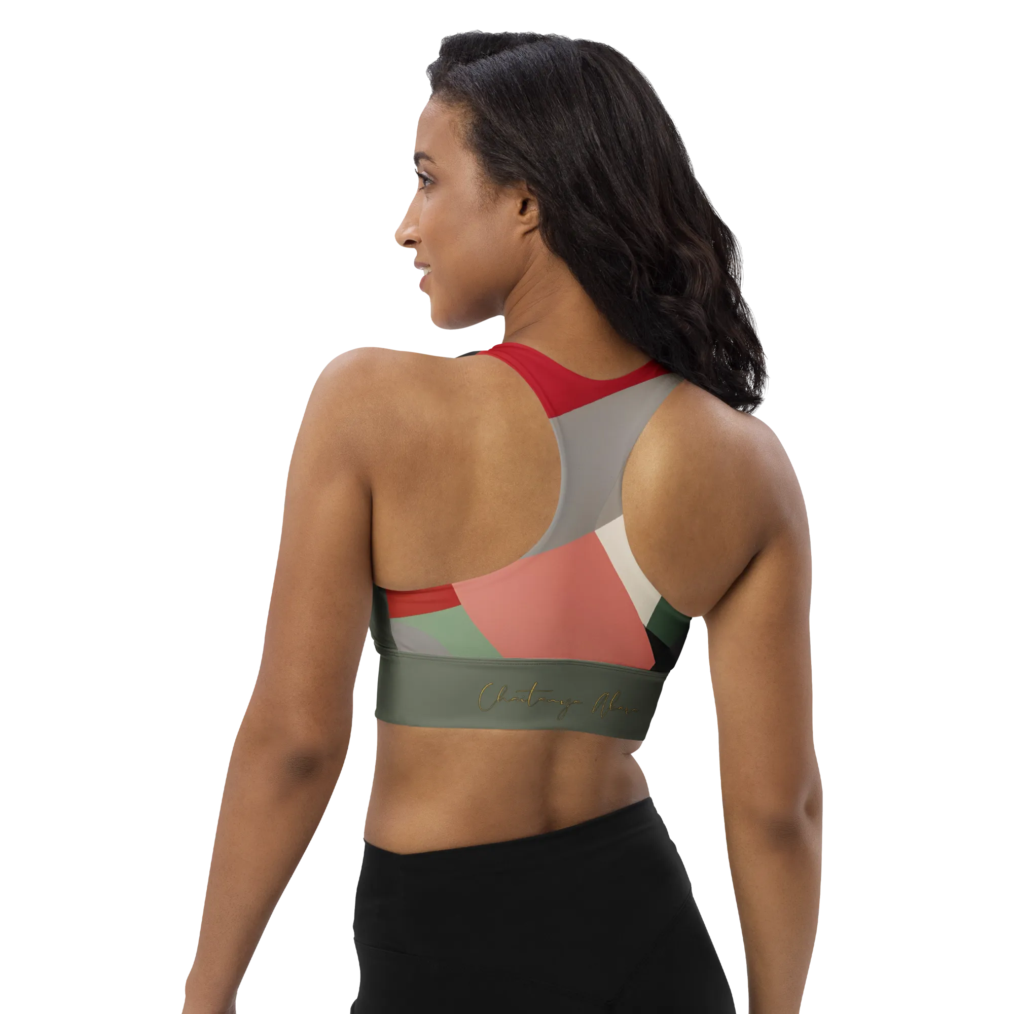 Chaitanya Abara Elite Fitness Longline Sports Bra