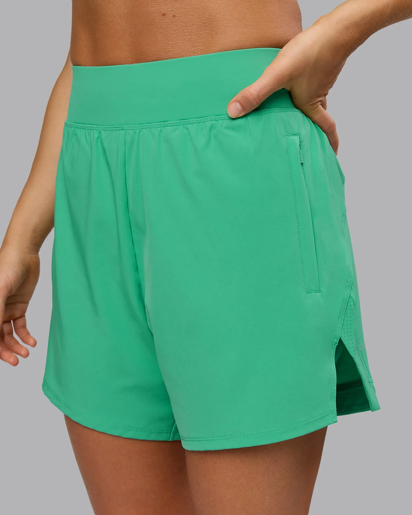 Challenger 5" Lined Performance Shorts - Mystic Green