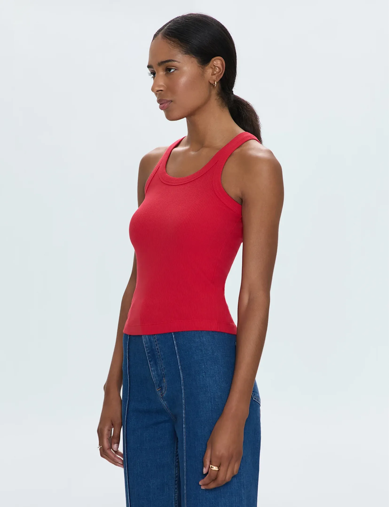 Christy Tank Top, Ruby