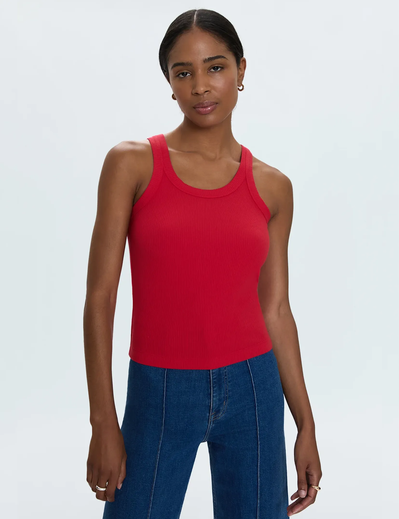 Christy Tank Top, Ruby