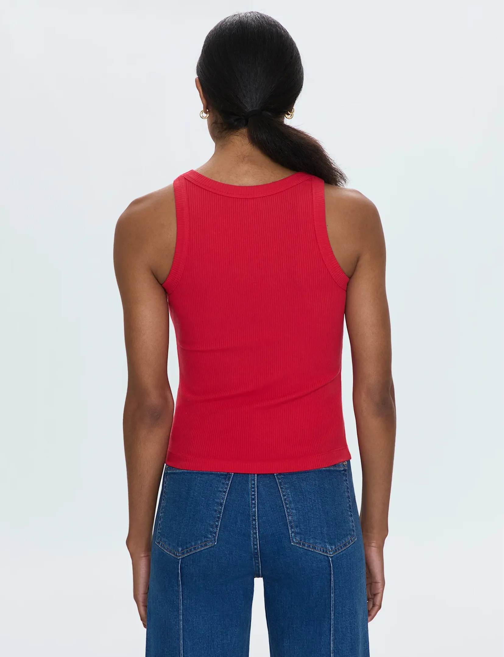 Christy Tank Top, Ruby