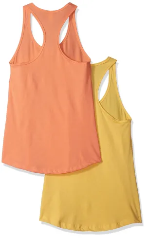 Clementine Apparel 2-Pack Tank Top for Women Racerback Sleeveless Summer Tanks