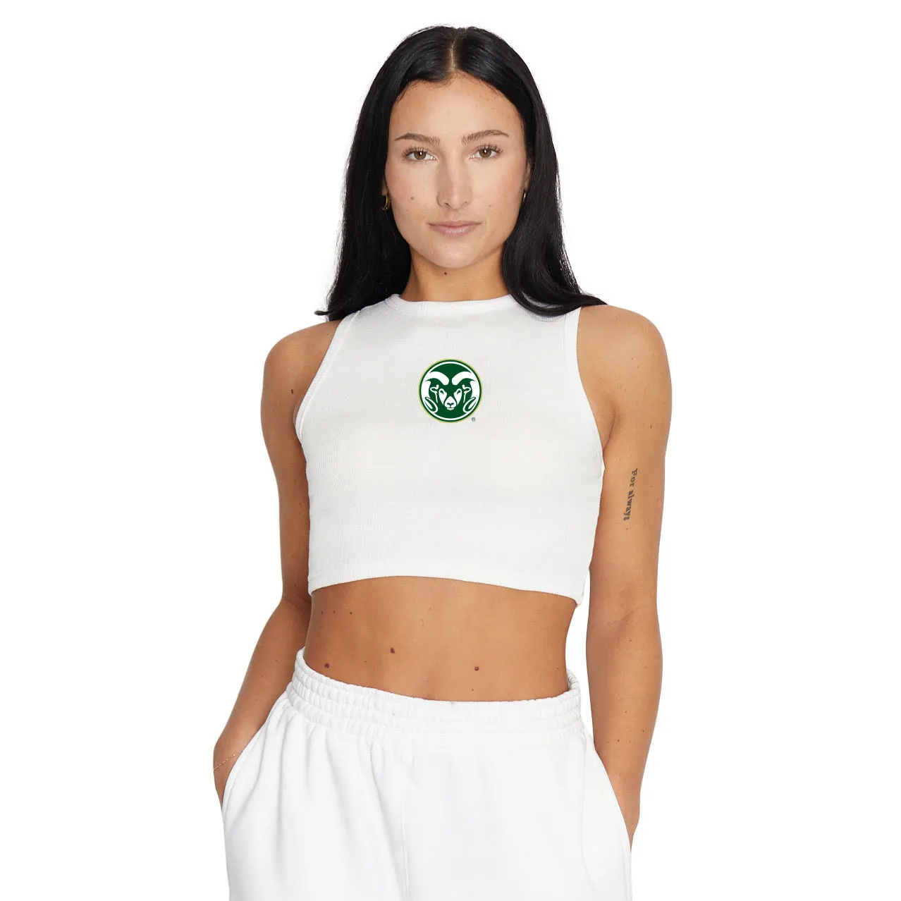 Colorado State Touchdown Ribbed Tank