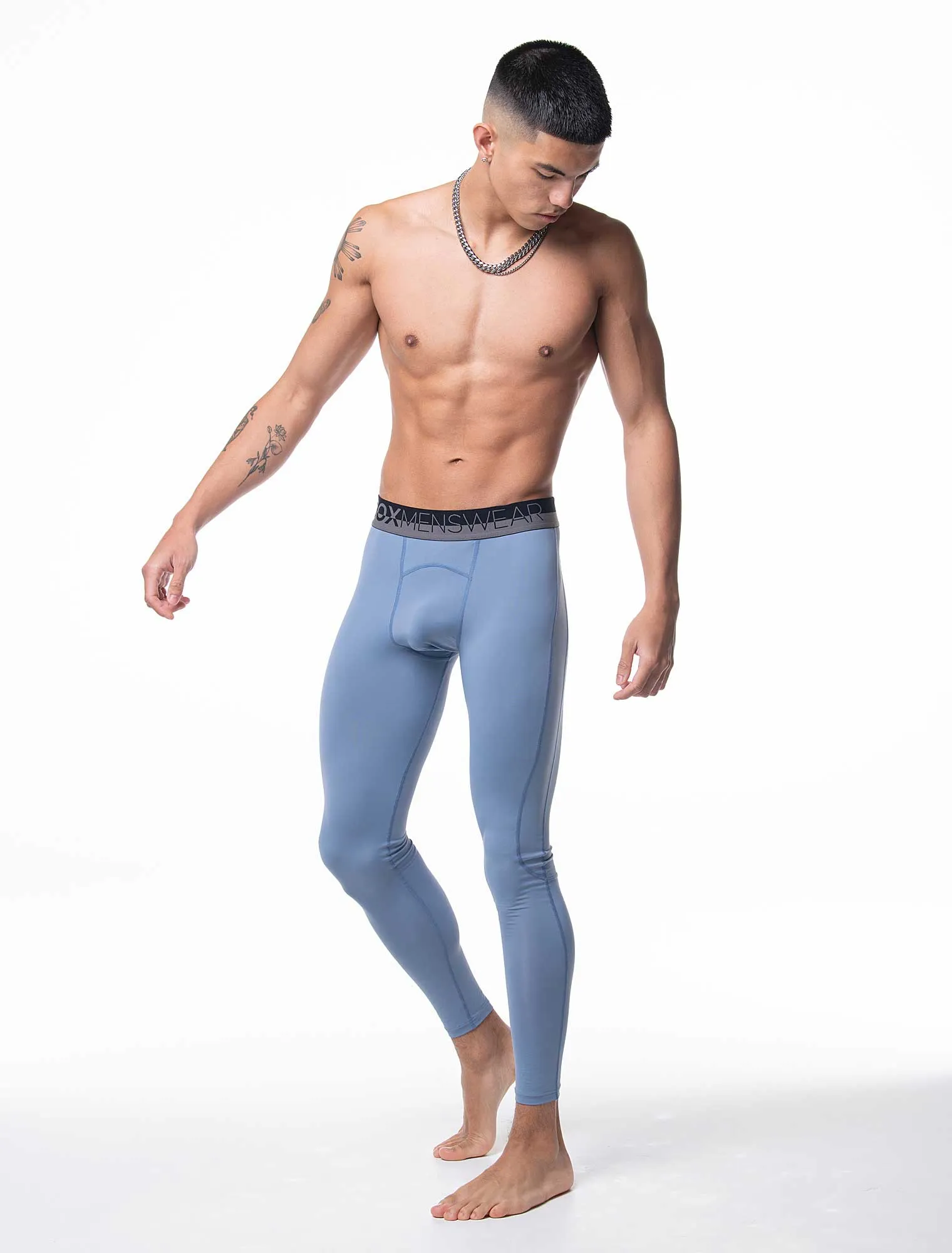 Compression Leggings 2.0 - Crystal Blue