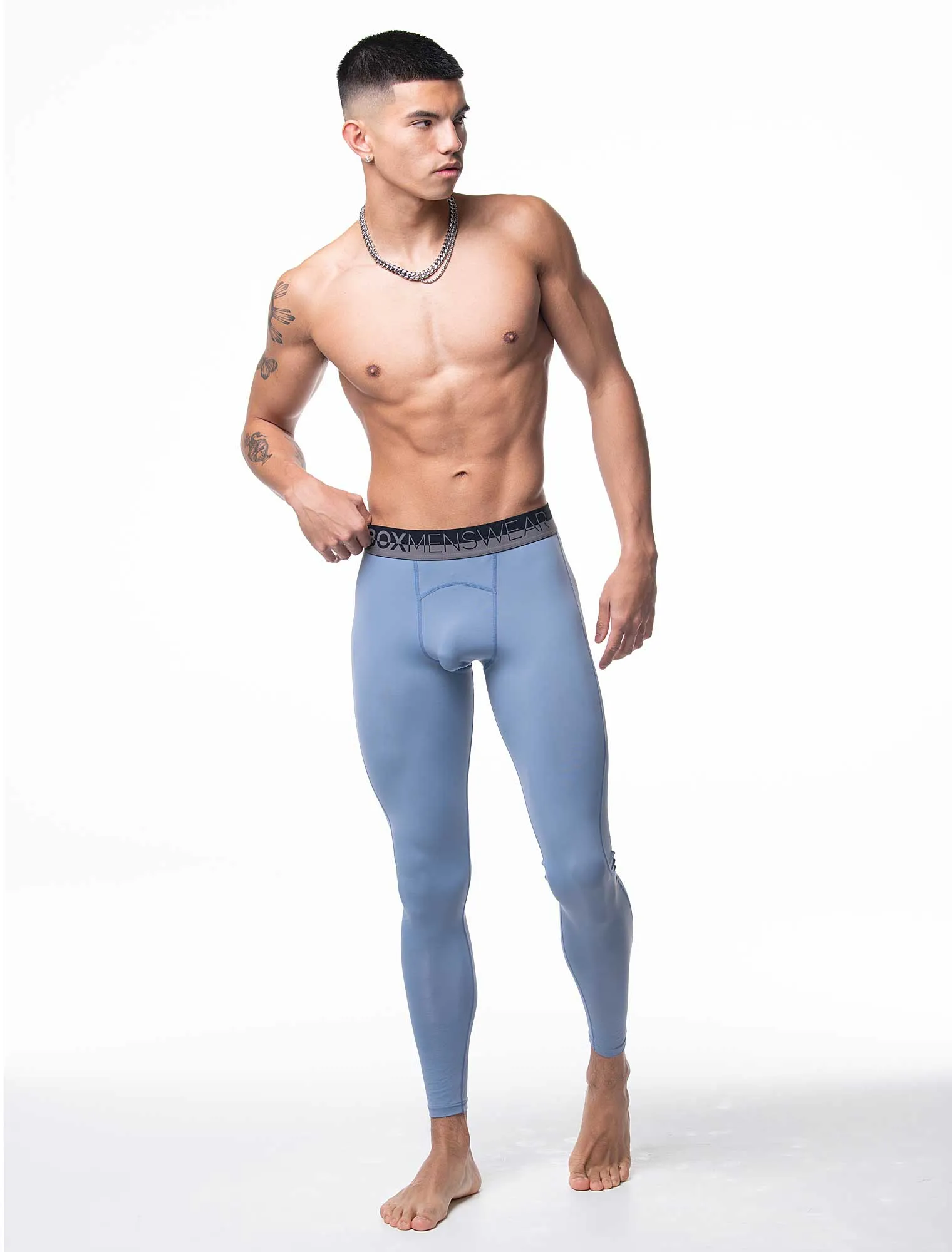 Compression Leggings 2.0 - Crystal Blue