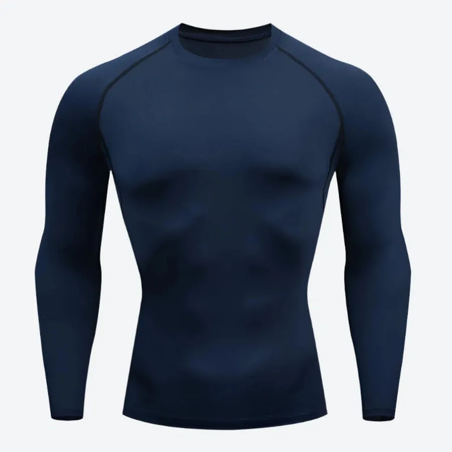 Compression Long-Sleeve Workout Shirts